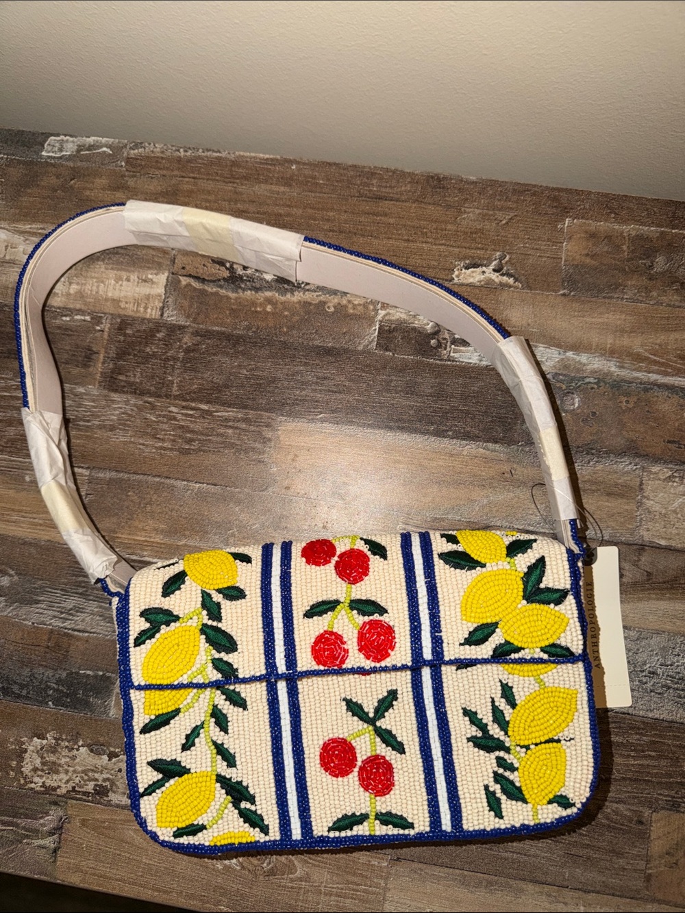 Viral NWT Anthropologie Beaded Bag